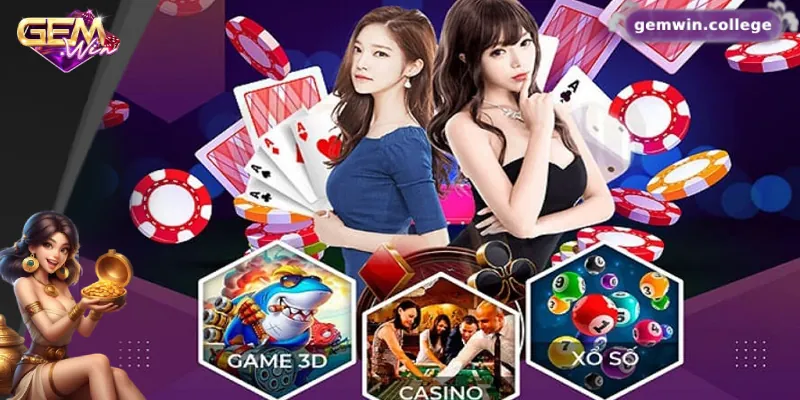 Hệ thống trò chơi đa dạng của Gemwin