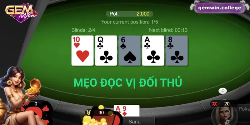 10 Kỹ Thuật Chơi Poker Online Giúp Đọc Bài Đối Thủ Dễ Dàng Mẹo đọc vị đối thủ qua biểu cảm và hành vi cơ thể